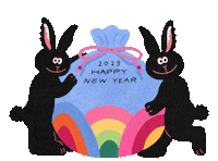 Beauty Bunny Sticker