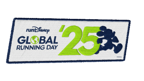 Rundisney Global Running Day Sticker by Disney Sports