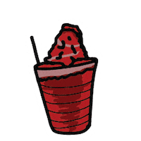 Refreshing Shaved Ice Sticker by Salón Boricua