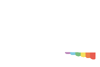 Rainbow Color Sticker