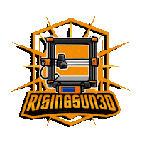 Drones 3D Printing Sticker by Rising Sun FPV