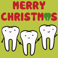Christmas Teeth GIF
