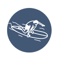 Surf Sticker by Chilowé