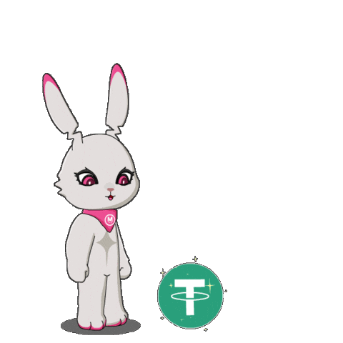 Crypto Kicking Sticker by Fluffey