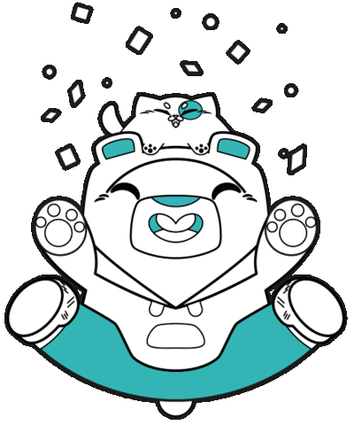 Cat Bear Sticker by Piticas