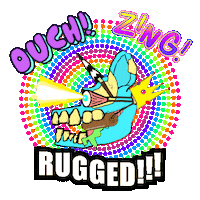Rug Burn Sticker