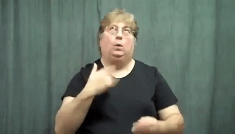 Frustrated Asl GIF