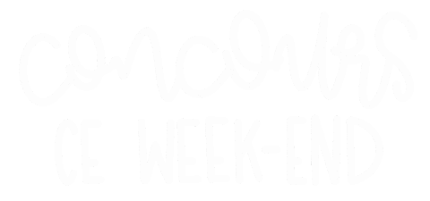 Week-End Blanc Sticker by atelier poney