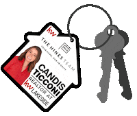 HinesRealEstateTeam real estate house realtor key Sticker
