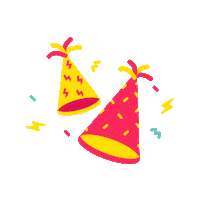 Birthday Celebrating Sticker by Flash Coffee