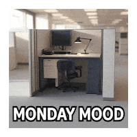 Lunes Monday Mood Sticker