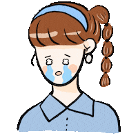 Sad Face Sticker