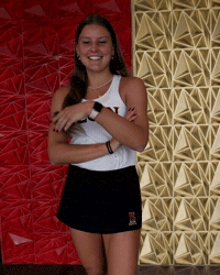 Elon Womens Tennis GIF by Elon Phoenix