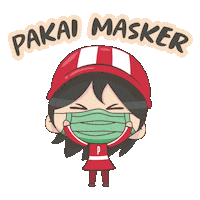 Mask Love Sticker by Glico Pocky