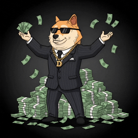 To The Moon Success GIF by Doge Pound