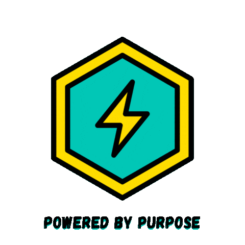 Power Purpose Sticker by Volunteering Queensland