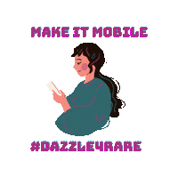 dazzle4rare mobile awareness rare disease causes Sticker