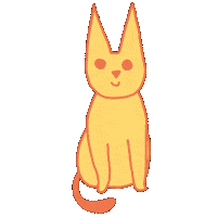 Cat Horror Sticker