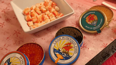 party christmas GIF by Petrossian
