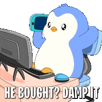 Penguin Talking Sticker by Pudgy Penguins