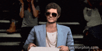 Scoring Bruno Mars GIF by Morphin
