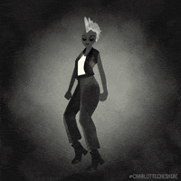 CharlotteCheshire marvel hero punk comics GIF