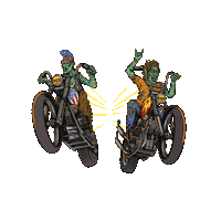 Drum And Bass Zombie Sticker by Insomniac Events