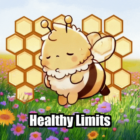 Balance Boundaries GIF by Beelightened