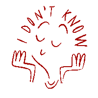 Confused No Idea Sticker