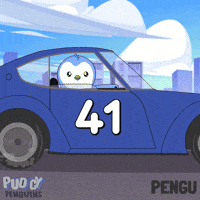 See Ya Car GIF by Pudgy Penguins