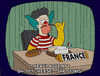 Surprised France GIF by The Simpsons
