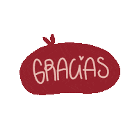 Thanks Gracias Sticker by felicity urban