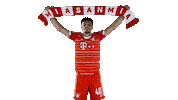 Sing Noussair Mazraoui Sticker by FC Bayern Munich