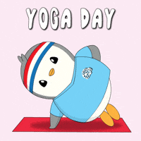 Fitness Stretching GIF by Pudgy Penguins