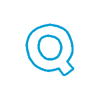 Q Alphabet Sticker