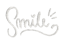 Blanco Smile Sticker by Amiletters