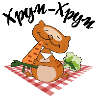 CarrotMorkishka babycarrot morkishka catcarrot Sticker