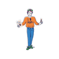 Workisfun Sticker by King of Pops