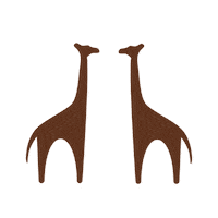 Zoofari amor explore familia vida Sticker