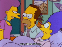 Angry Season 3 GIF by The Simpsons