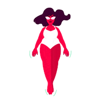 Girl Bikini Sticker