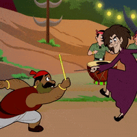 Festival Celebrations GIF by Chhota Bheem
