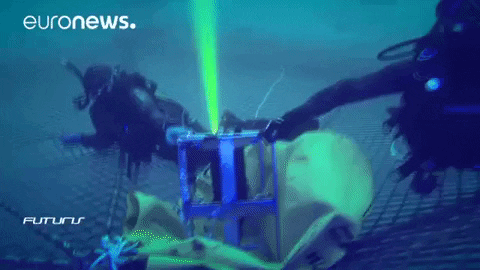 Scuba Diving Underwater Camera GIF by euronews