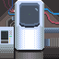 Nubmark pixel pixelart power tech GIF