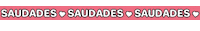 Letreiro Saudades Sticker by Bel Diniz