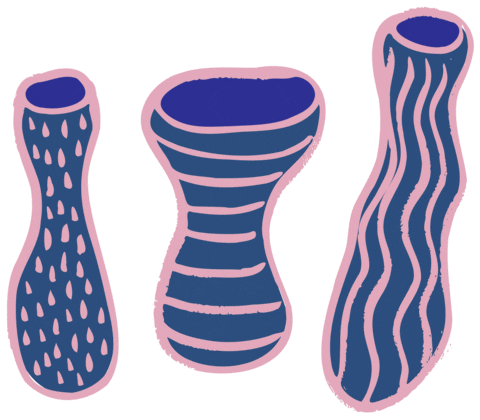 Shapes Pottery Sticker