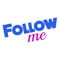 Follow Me Sticker Sticker