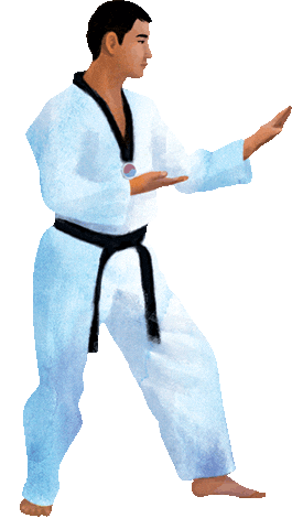 Martial Arts Sport Sticker by vank