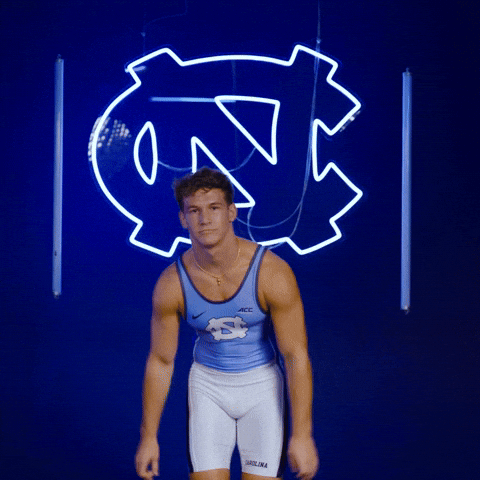 University Of North Carolina Wrestling GIF by UNC Tar Heels