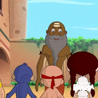 Celebration Wishes GIF by Chhota Bheem